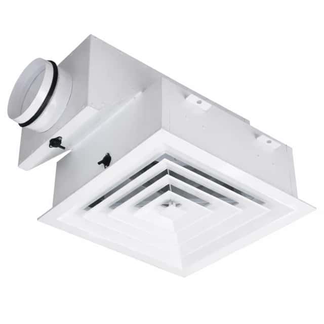 Корпус HEPA фильтра (305- 305- 78) в гигиен.испол. потолочный H 80- 450x450 (4) 160Н (ВБОК)