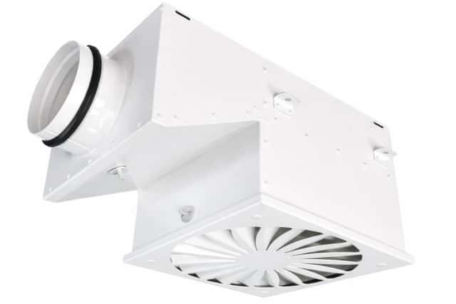 Корпус HEPA фильтра (305- 305-150) в гигиен.испол. потолочный H150- 347x347 (DV) 160Н (ВБОК)