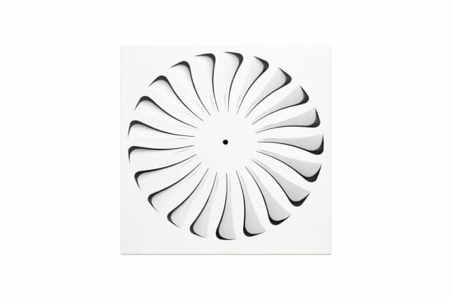 Корпус HEPA фильтра (305- 305- 78) в гигиен.испол. потолочный H 80- 347х347 (DV) 160V (ВВЕРХ)