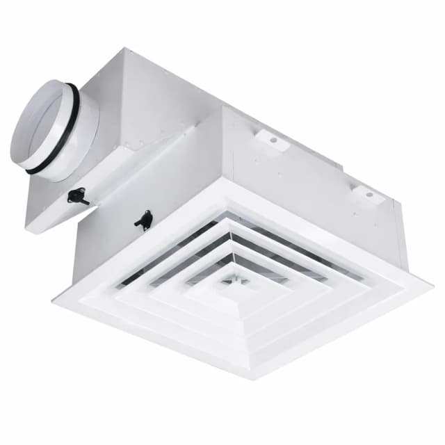 Корпус HEPA фильтра (305- 305- 78) в гигиен.испол. потолочный H 80- 450х450 (4) 160V (ВВЕРХ)