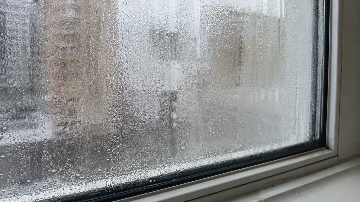 Потеют окна, влажность