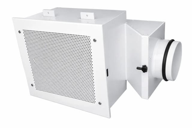 Корпус HEPA фильтра (305- 610- 78) в гигиен.испол. потолочный H 80- 652x347 (P) 200V (ВВЕРХ)