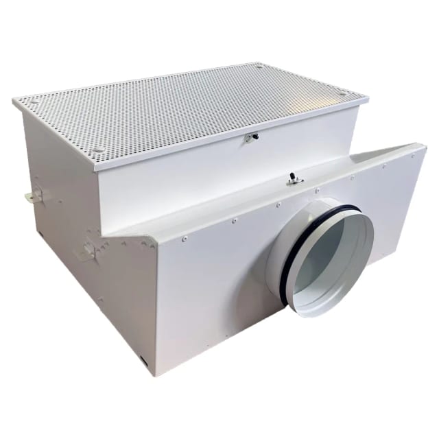 Корпус HEPA фильтра (305- 610- 78) в гигиен.испол. потолочный H 80- 652x347 (P) 200Н (ВБОК)