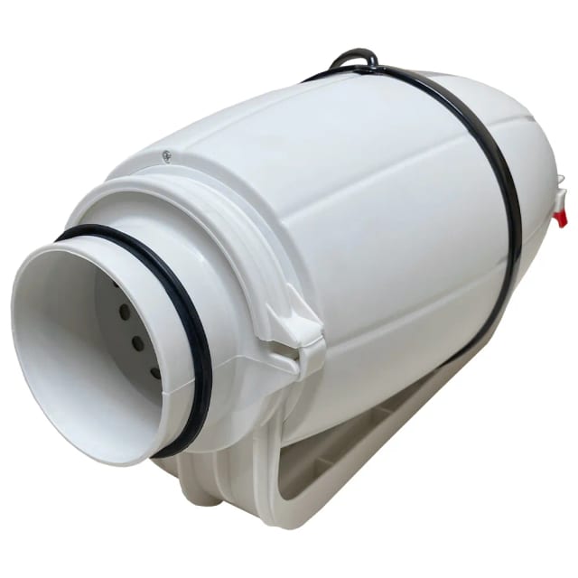 Вентилятор канальный шумоизолированный AXS 100 mm (с пультом)