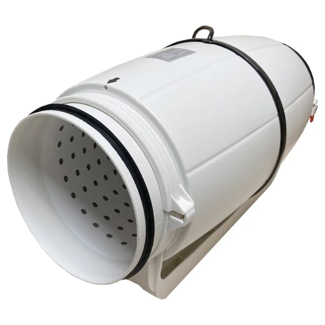 Вентилятор канальный шумоизолированный AXS 200 mm (с пультом)