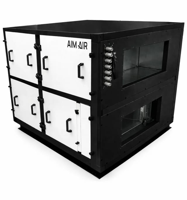 Приточно-вытяжная установка AIMAIR SAN 2000C-E7.5/EC-PU4